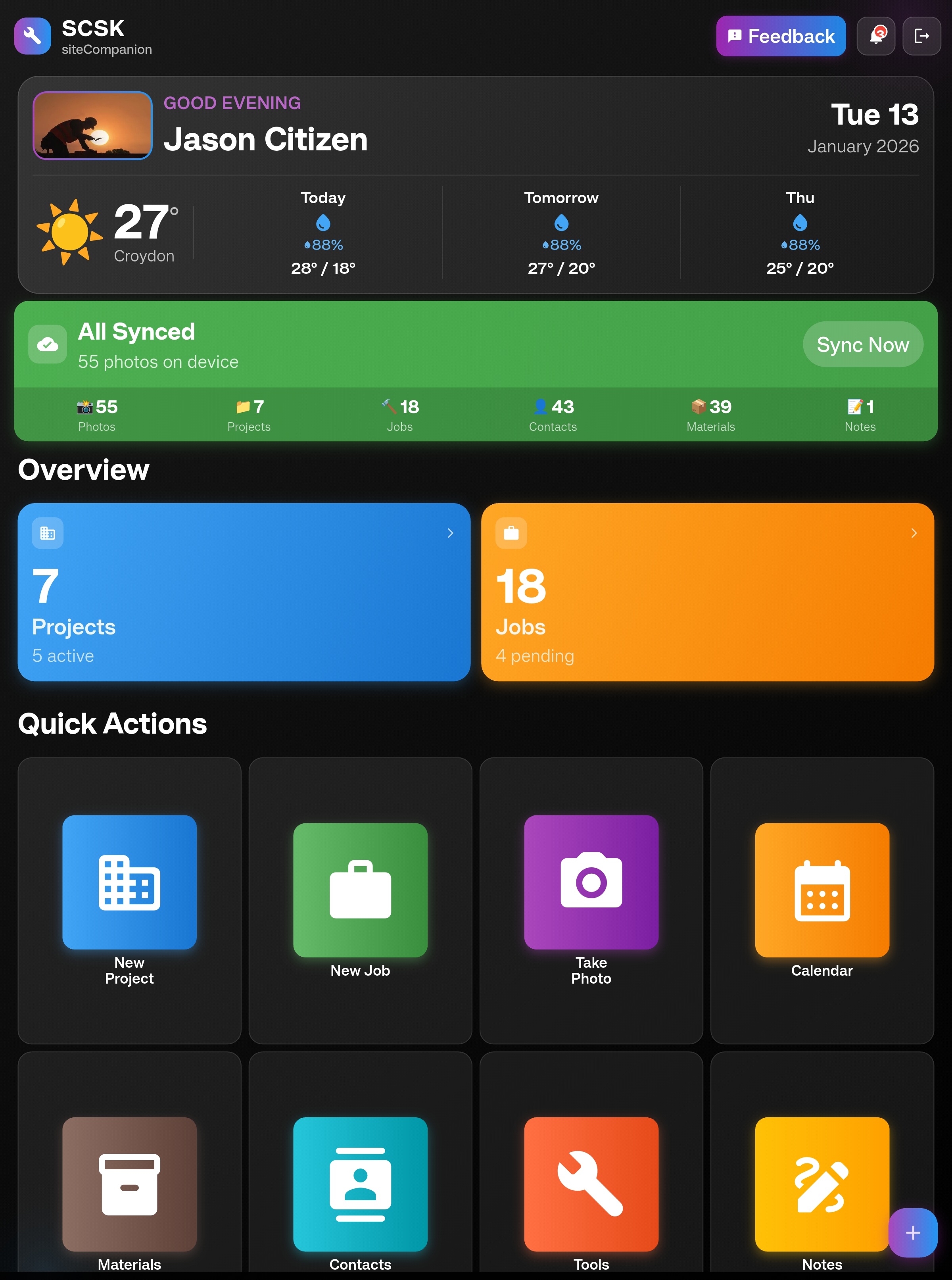 SCSK Smart Dashboard